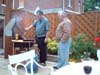 Dick and Tom at the braai